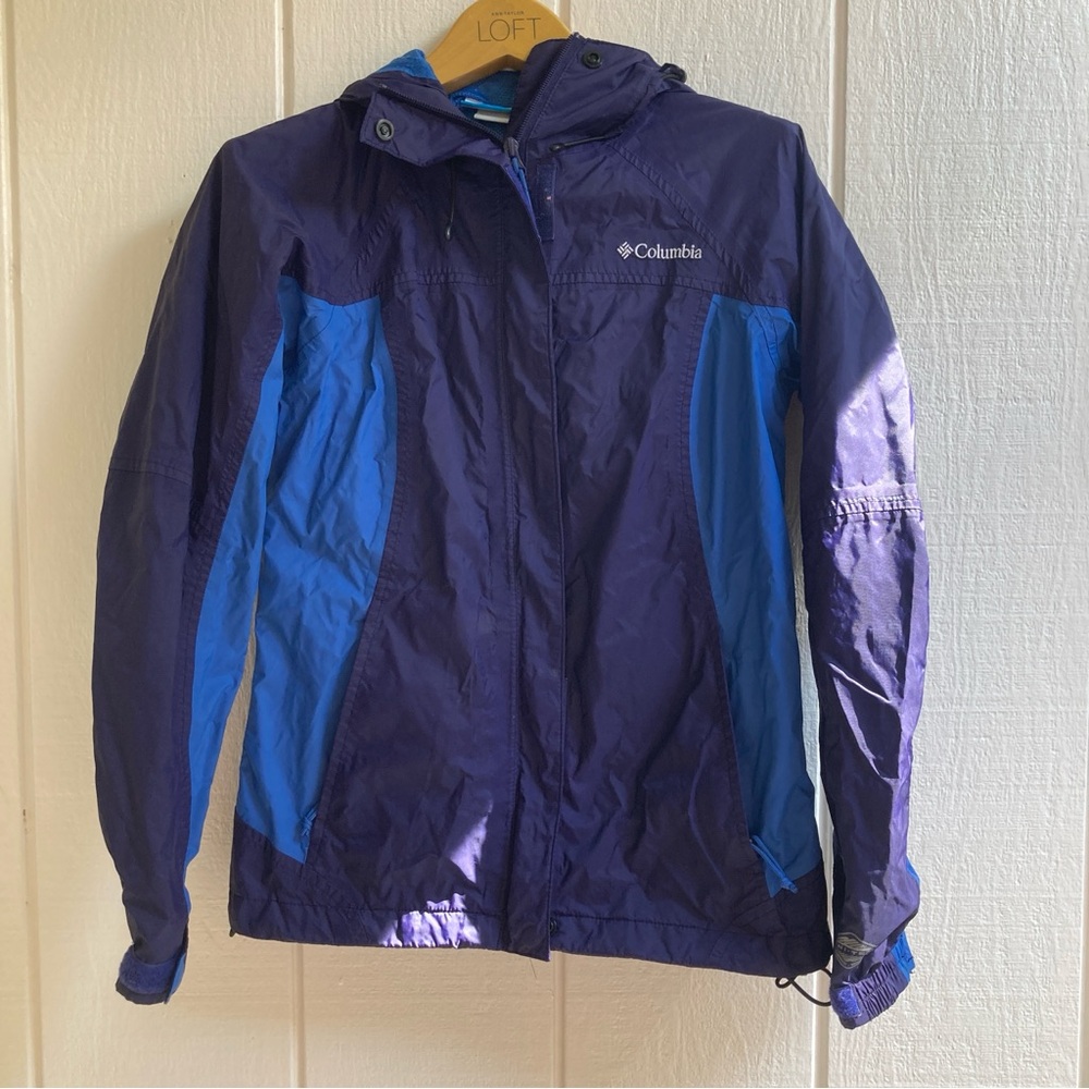 Columbia XS Two Tone Rain Jacket